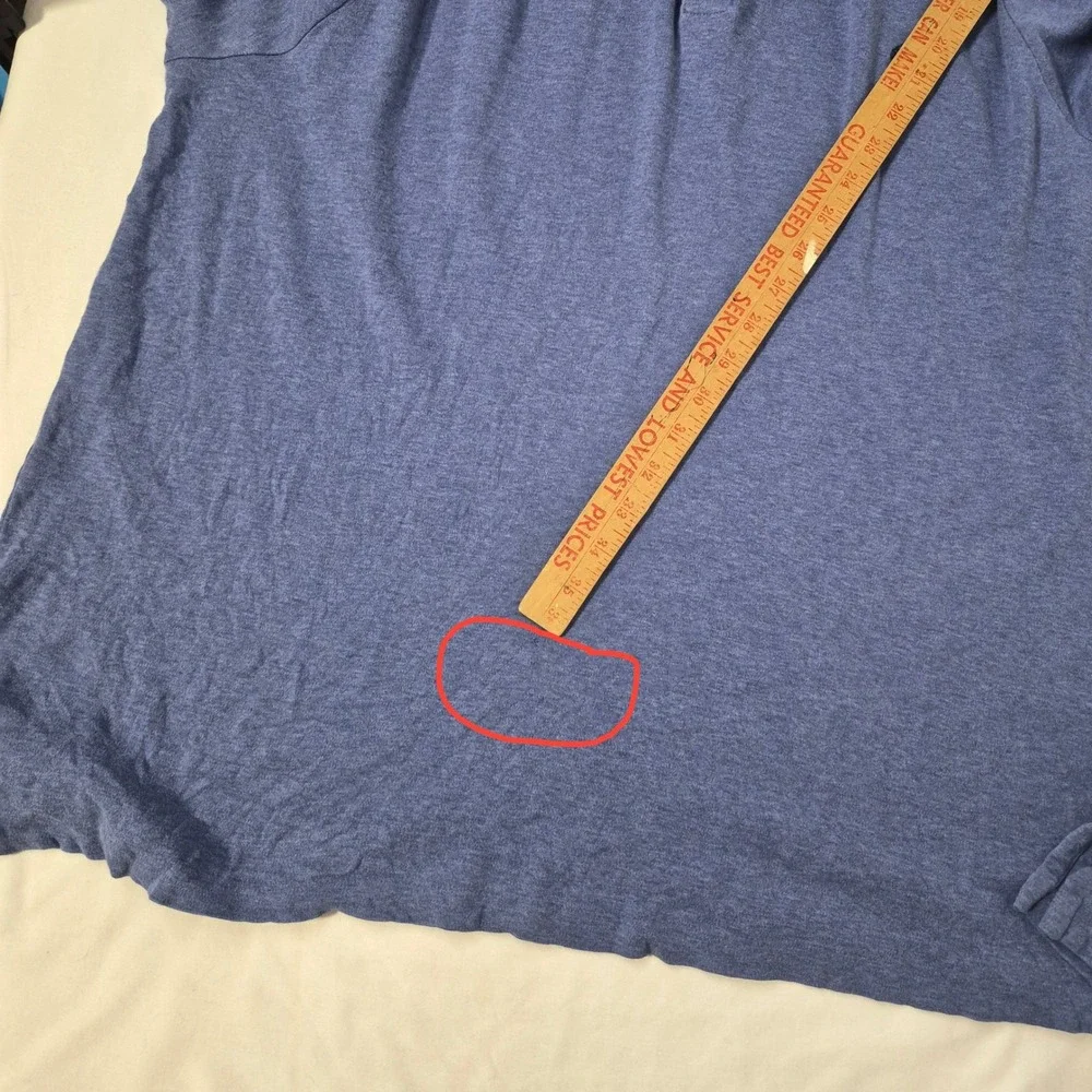 Polo Ralph Lauren Polo Shirt Mens XXL Blue Heathered Short Sleeve‎ Pony